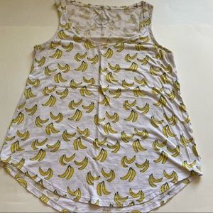 Lucky Brand  Banana tank top white